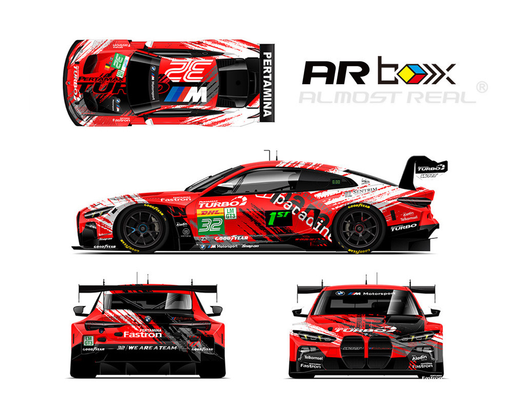 1/64 Almost Real ARbox BMW M4 GT3 EVO (G82) – 2026 FIA WEC Spa-Francorchamps (BEL) #32 Diecast Car Model