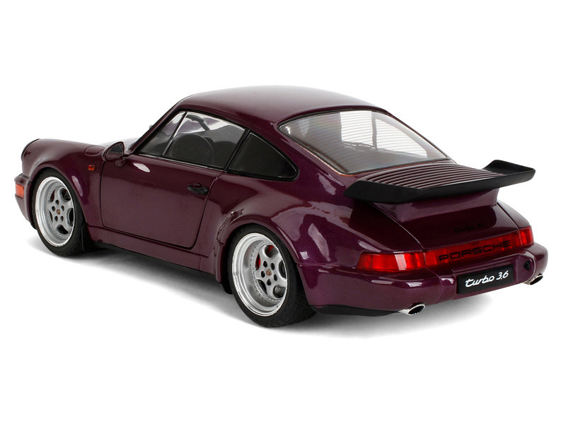 Porsche 911 3.6 Turbo Purple Metallic "Pink Slips" Series 1/18 Diecast Model Car by Jada
