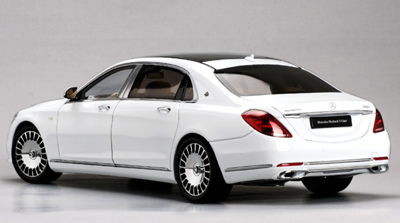 1/18 Almost Real Almostreal Mercedes-Benz MB Mercedes Maybach S650 (White) Diecast Car Model