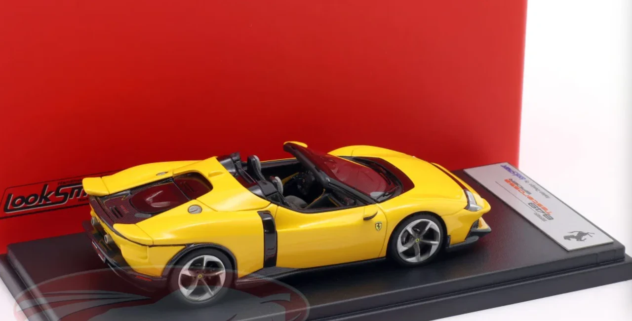 1/43 Looksmart 2026 Ferrari 849 Testarossa Spider (Modena Yellow) Car Model