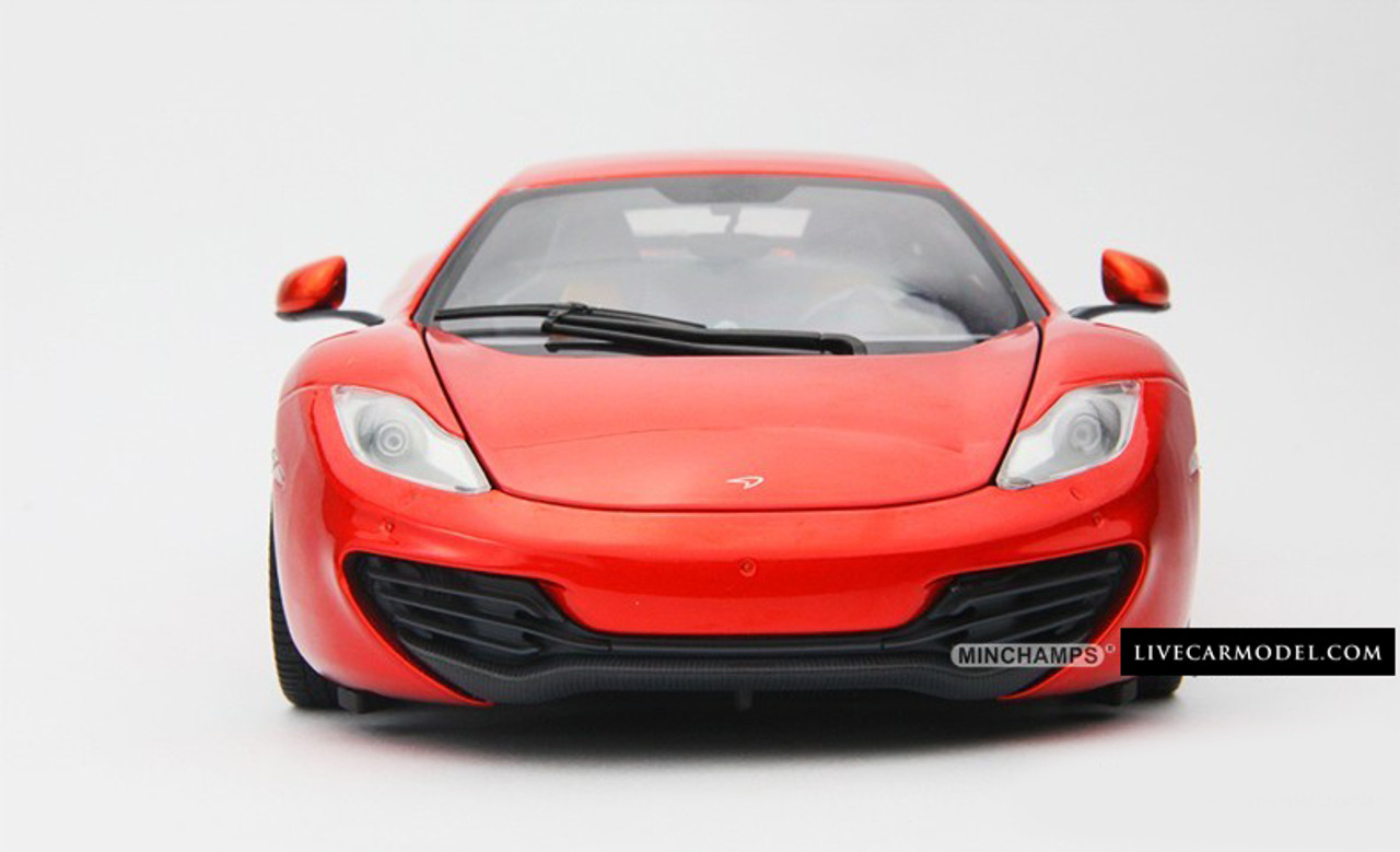 1/18 MINICHAMPS McLaren MP4-12C (ORANGE) Diecast Car Model