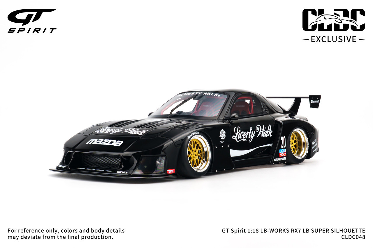 1/18 GT Spirit Mazda RX-7 LB-Works LB Super Silhouette Car Model