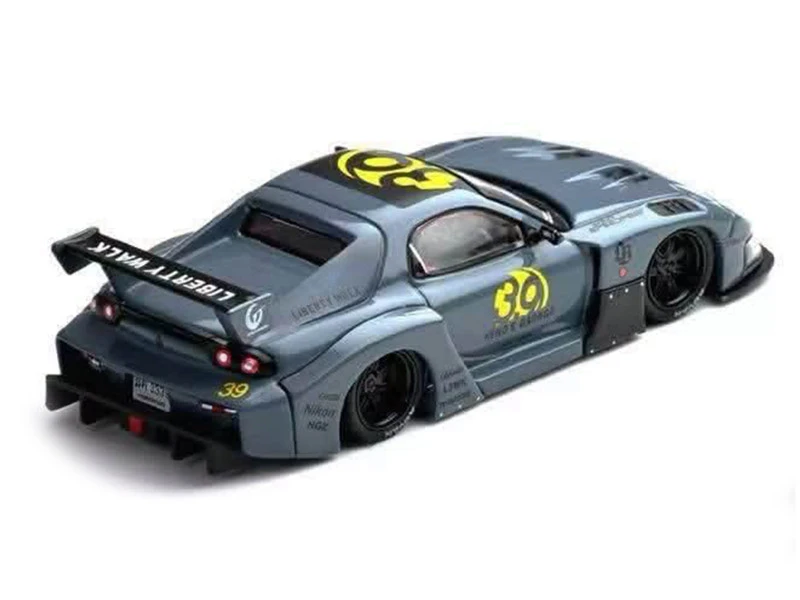 Mazda RX7 (FD3S) LB-Super Silhouette RHD (Right Hand Drive) #39 "Heng's Garage" Gray "Thailand Diecast Expo 2026 Event Edition" 1/64 Diecast Model Car by Inno Models