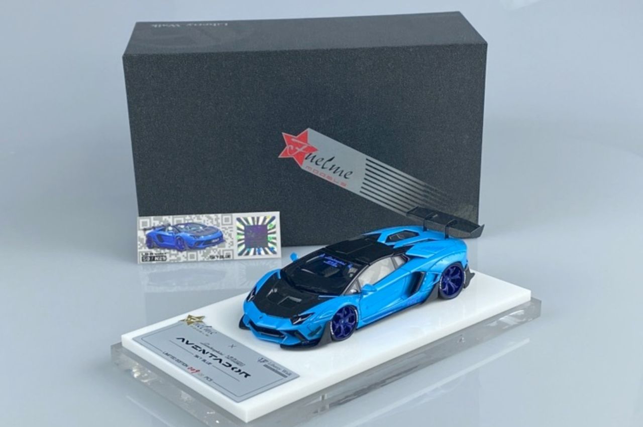 販売用LB 1:18 ランボルギーニ LP700 Blue Liberty Works 乗用車