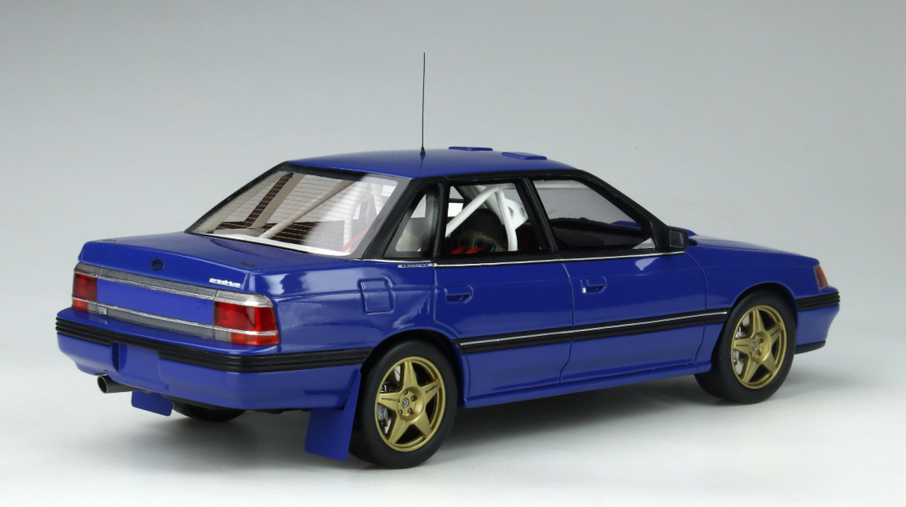 1/18 OTTO Subaru Legacy RS Gr.A Blue Resin Car Model