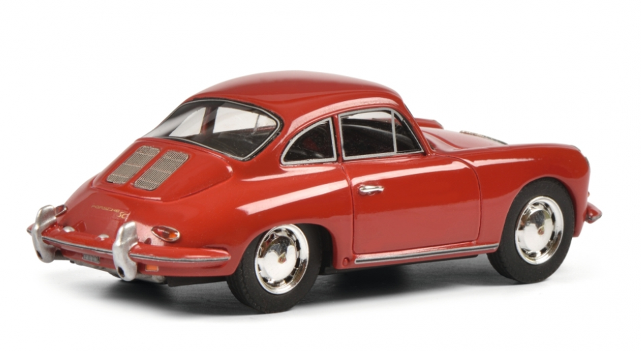 1/43 Schuco Porsche 356 SC (Red) Resin Car Model