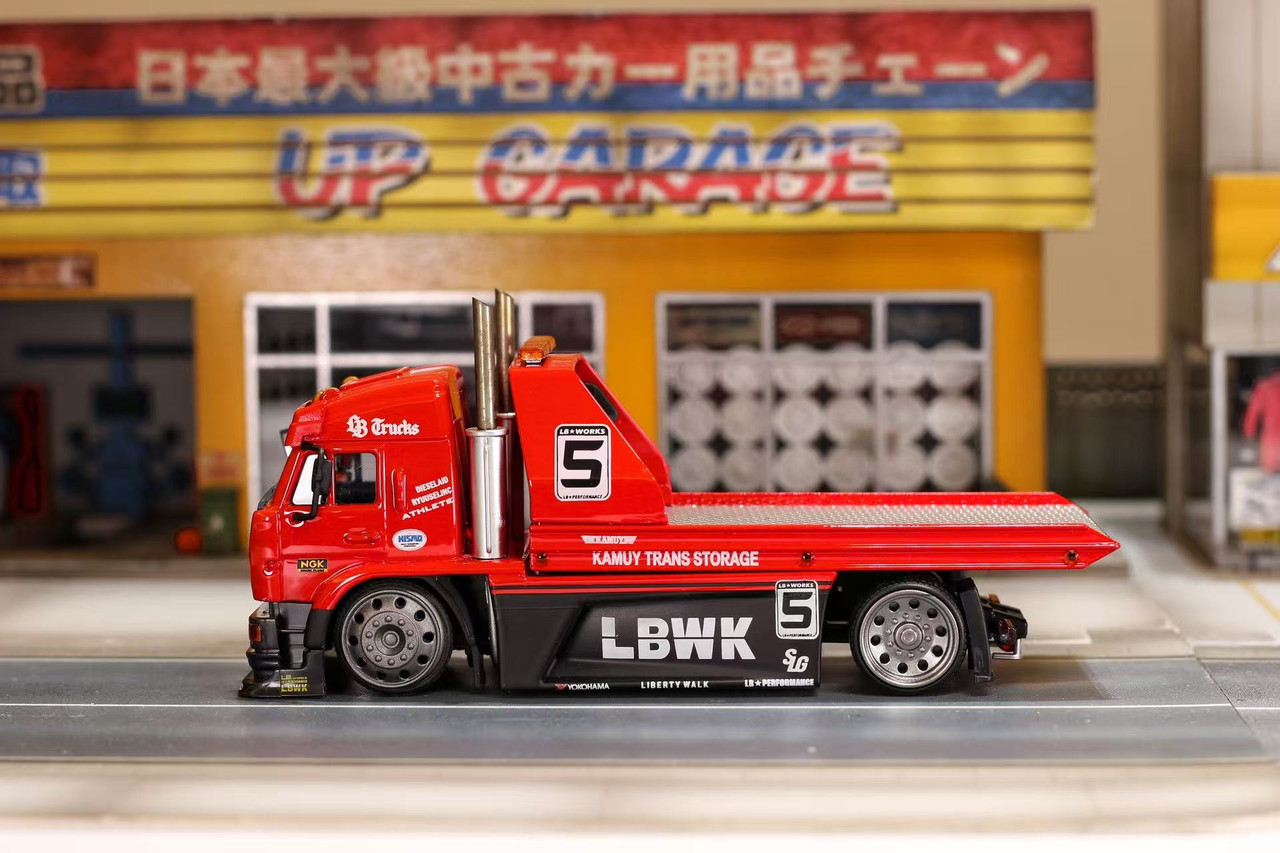 1/64 SW KamaZ LBWK (Red) Diecast Car Model