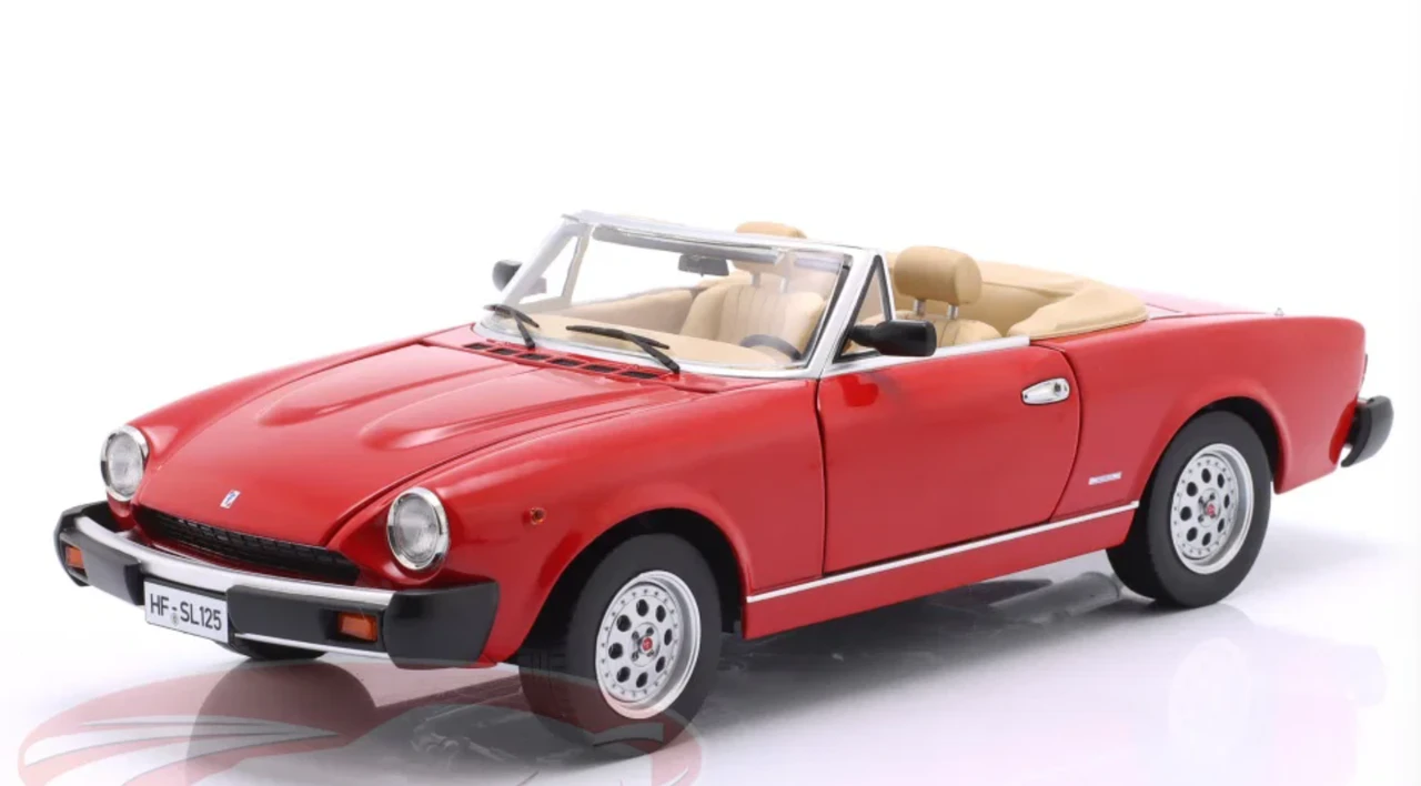 1/18 Touring 1982 Pininfarina Spidereuropa (Red) Diecast Car Model