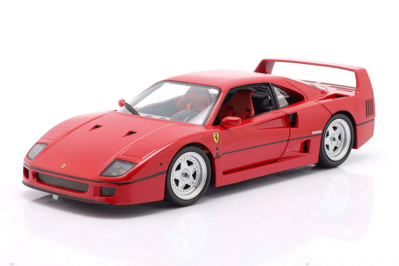 1/18 BBurago 1987 Ferrari F40 (Red) Diecast Car Model