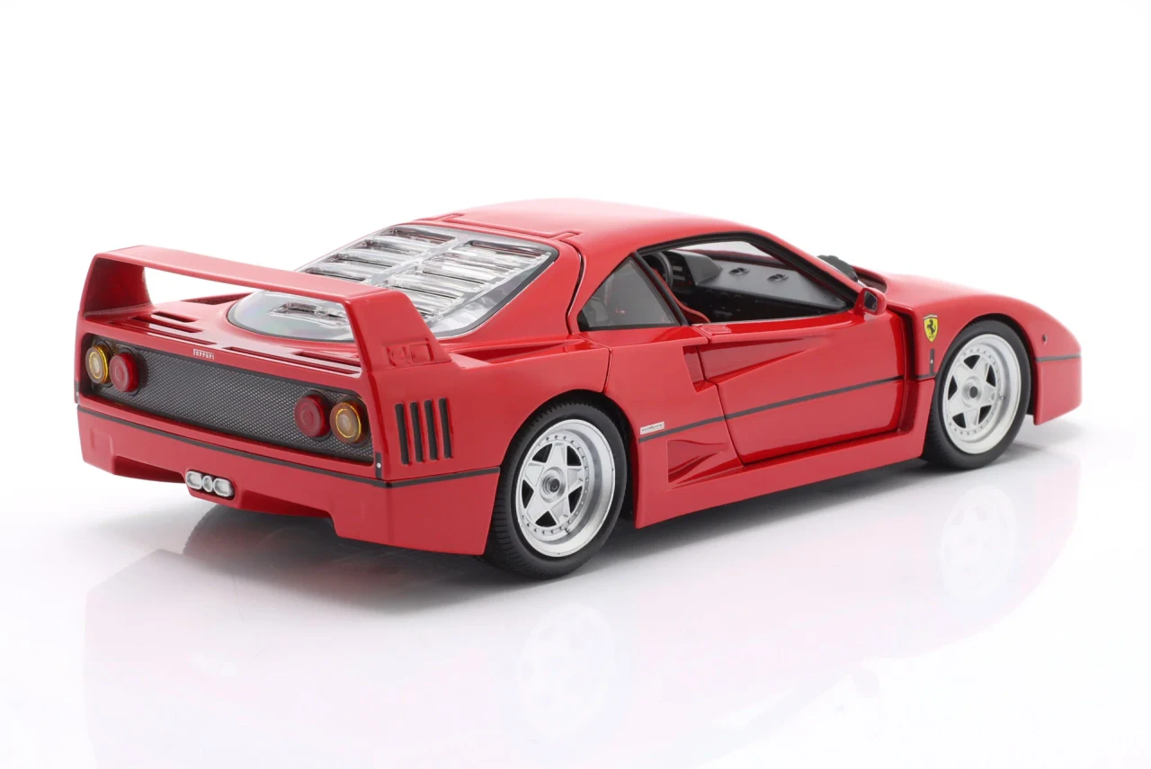 1/18 BBurago 1987 Ferrari F40 (Red) Diecast Car Model