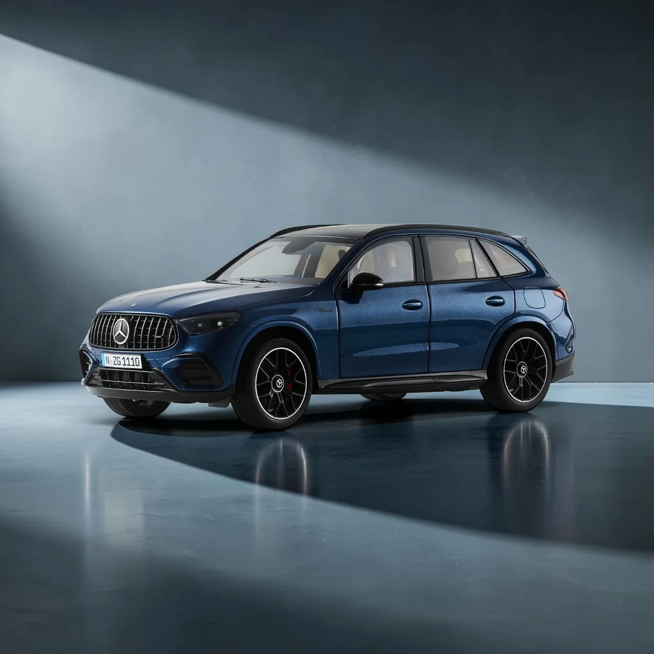 1/18 NZG 2026 Mercedes-AMG GLC 63 (Spectral Blue) Diecast Car Model