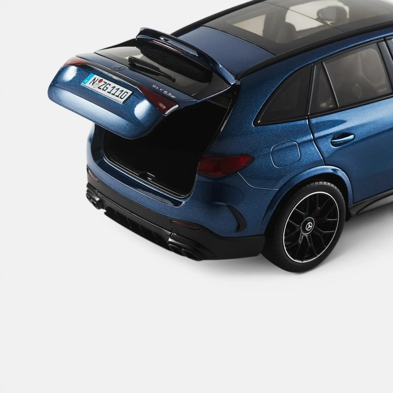 1/18 NZG 2026 Mercedes-AMG GLC 63 (Spectral Blue) Diecast Car Model