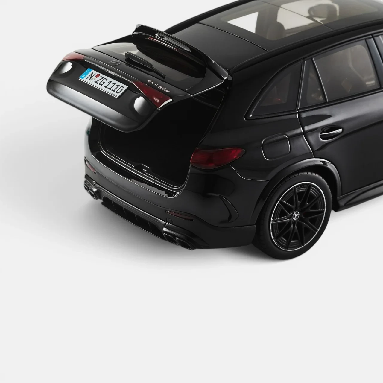 1/18 NZG 2026 Mercedes-AMG GLC 63 (Obsidian Black) Diecast Car Model