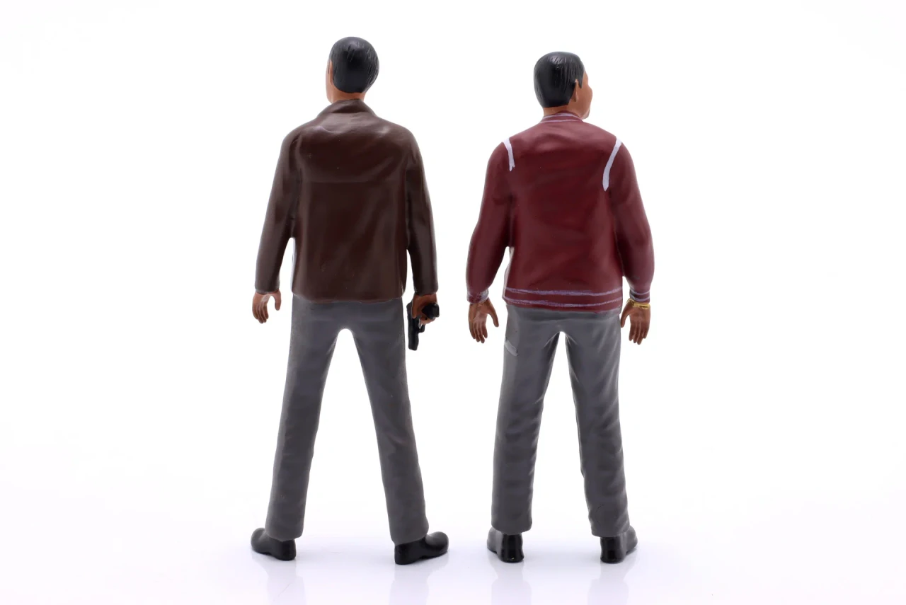1/18 KK-Scale Figure Set Mike & Marcus film "Bad Boys"
