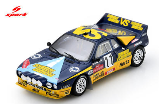 1/43 Spark Lancia 037 Rally No.11 Sanremo Rally 1984 F. Tabaton - L. Tedeschini Car Model