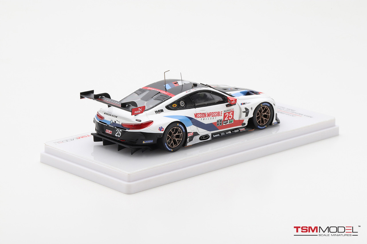 1/43 TSM BMW M8 GTLM #25 2018 IMSA Michelin GT Challenge Resin Car Model