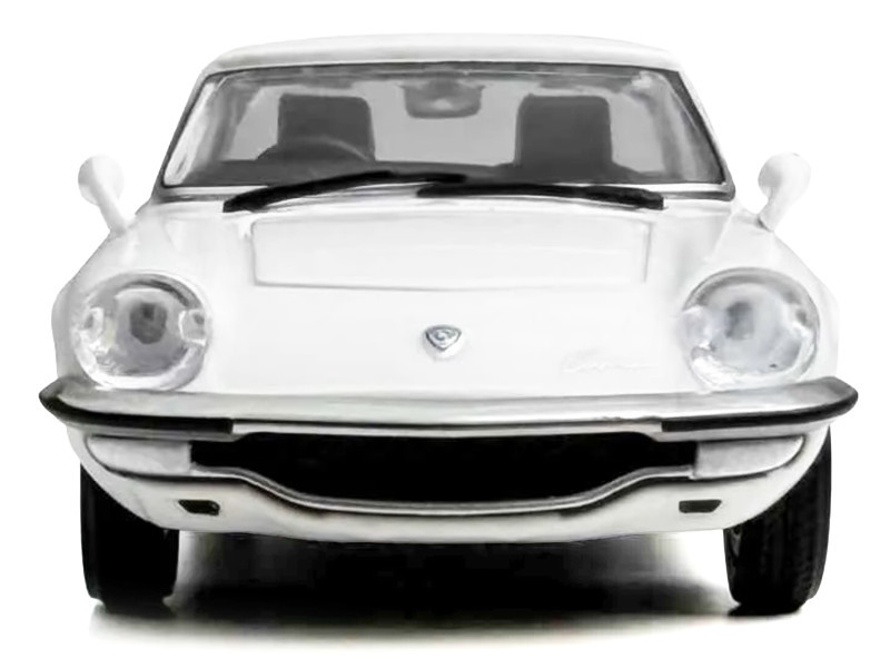 1968 Mazda 110 S Cosmo Sport RHD (Right Hand Drive) White 1/64 Diecast Model Car by Model Model