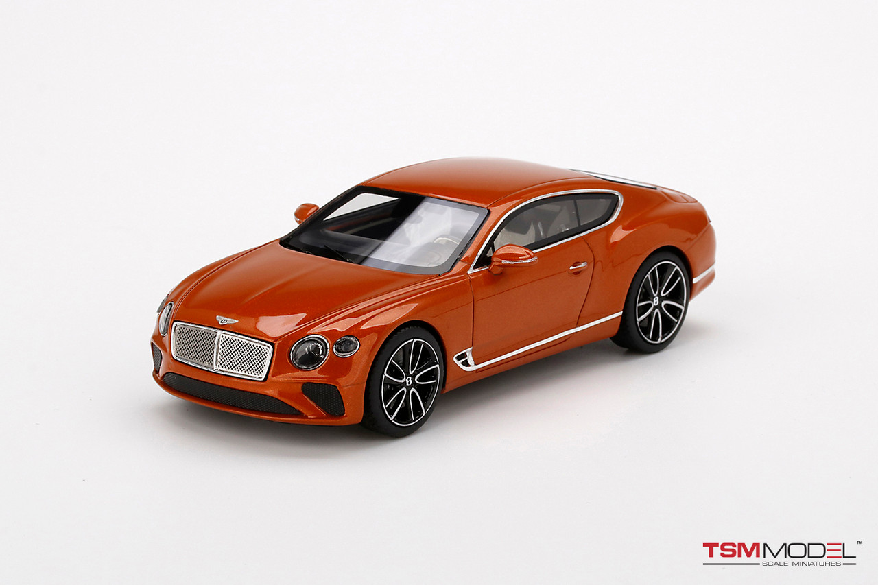 1/43 TSM Bentley Continental GT Orange Flame Resin Car Model