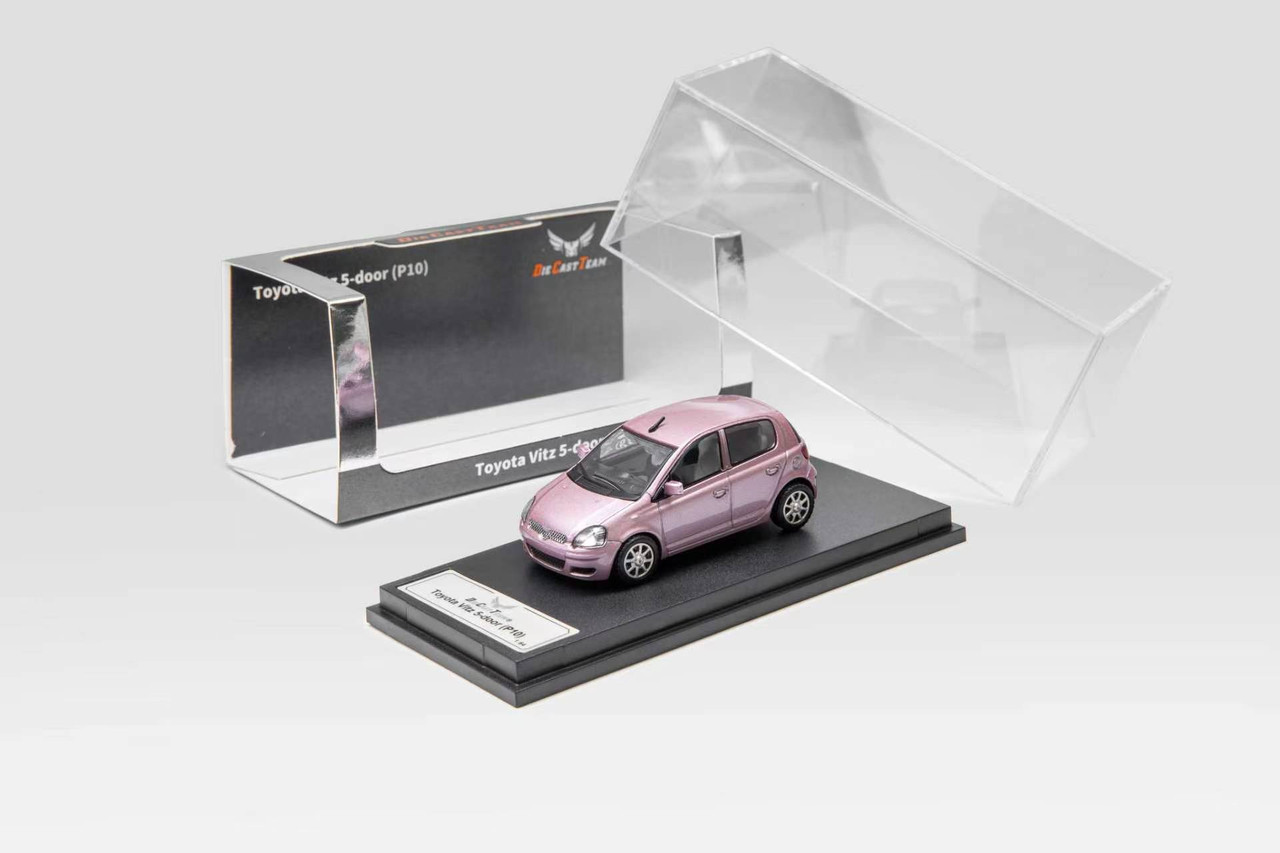 1/64 DCT Toyota Vitz (P10) (Pink) Diecast Car Model