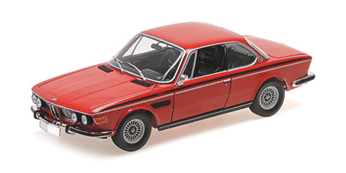 1/18 Minichamps 1972 BMW 3.0 CSI (E9) (Red) Diecast Car Model