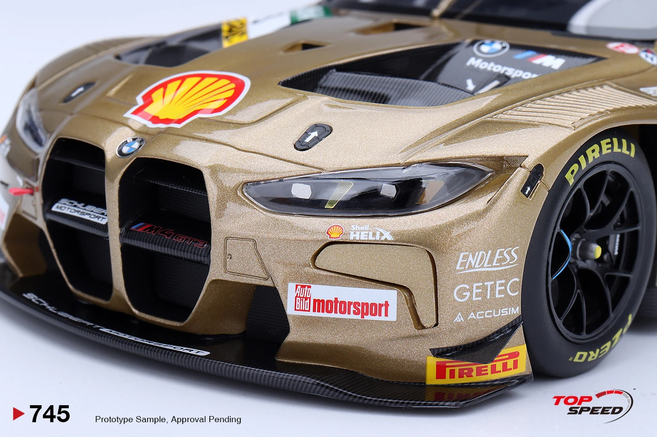 1/18 Top Speed 2026 BMW M4 GT3 EVO #3 Schubert Motorsport 2026 DTM Zanvoort Race 2 Winner Car Model