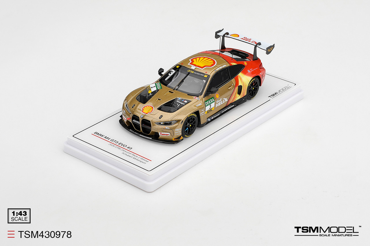 1/43 TSM 2026 BMW M4 GT3 EVO #3 Schubert Motorsport 2026 DTM Zanvoort Race 2 Winner Car Model