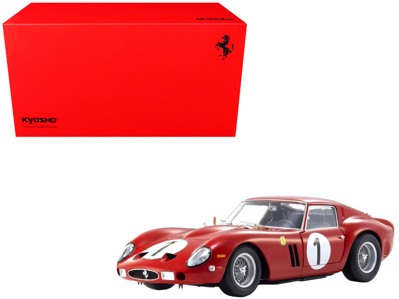 Ferrari 250 GTO #1 Pedro Rodriguez - Ricardo Rodriguez "North American Racing Team (NART)" Winner "1000 km of Paris" (1962) 1/18 Model Car by Kyosho