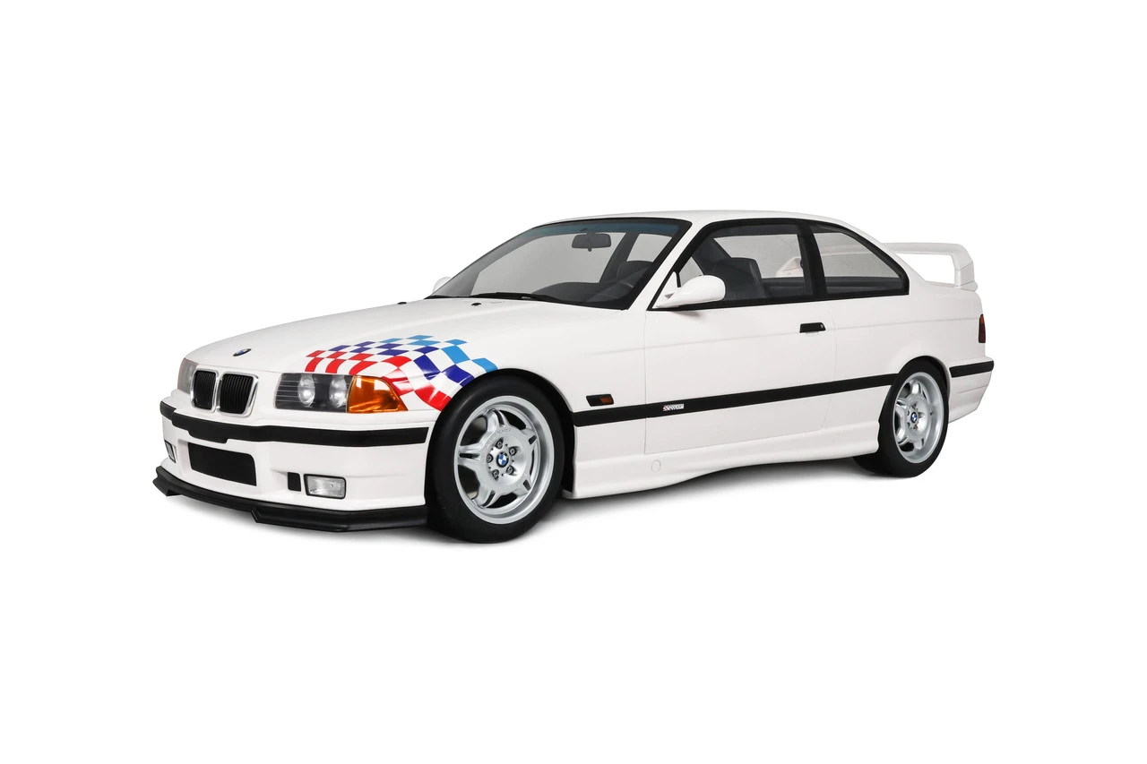 1/8 GT Spirit 1995 BMW M3 E36 Lightweight (Alpine White) Car Model