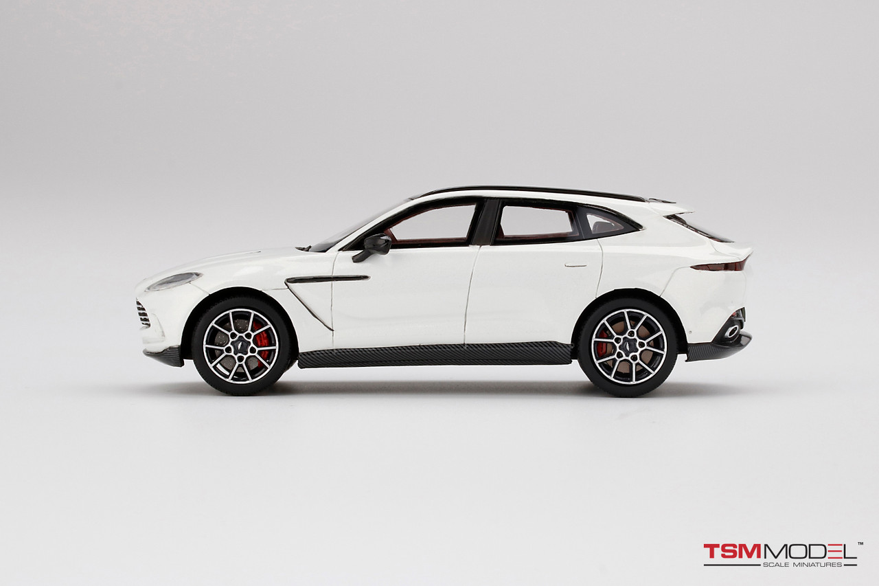 1/43 TSM Aston Martin DBX Frost White Resin Car Model