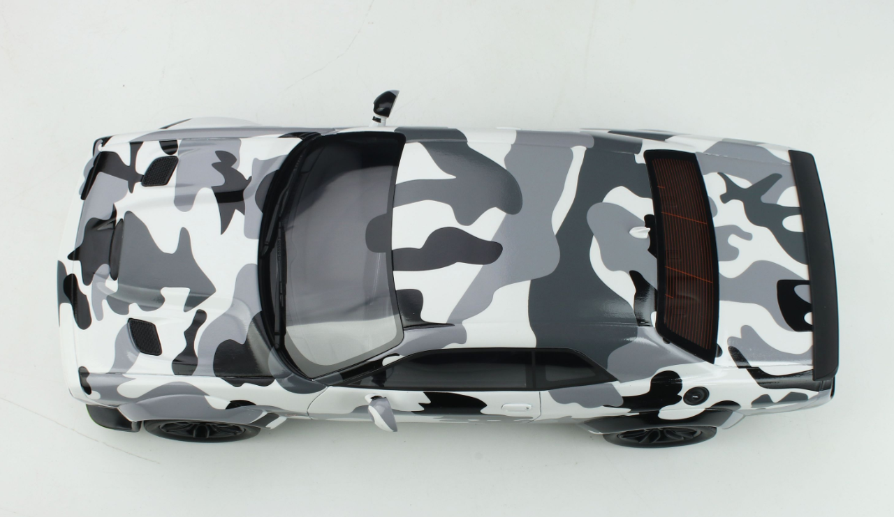 1 18 Gt Spirit Gtspirit Dodge Challenger R T Scat Pack Widebody Camouflage Resin Car Model Limited Livecarmodel Com