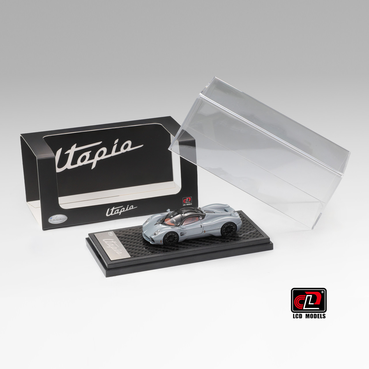 1/64 LCD Pagani Utopia (Ice Blue) Diecast Car Model