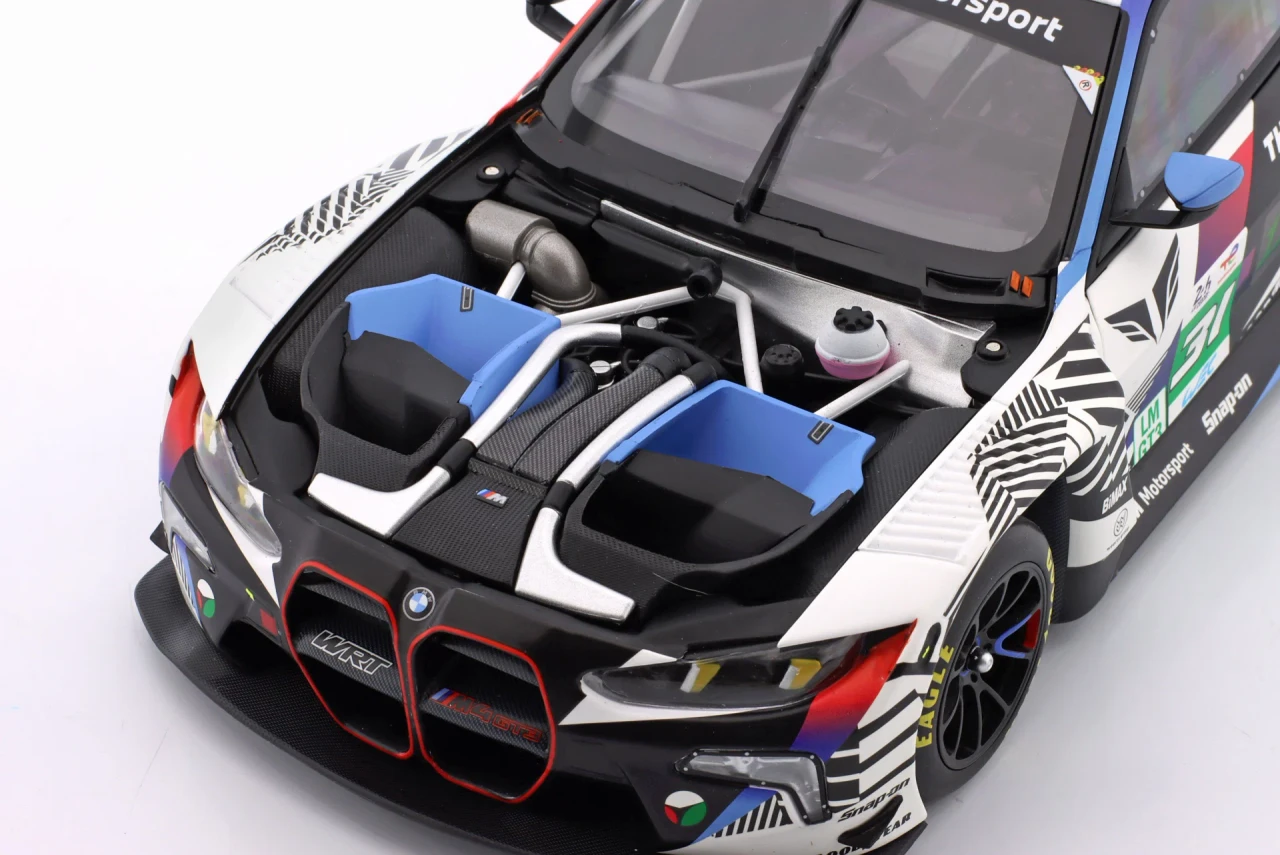 1/18 Minichamps 2025 BMW M4 GT3 Evo #31 24h LeMans The Bend Team WRT Timur Boguslawski, Augusto Farfus, Yasser Shahin Diecast Car Model Limited 111 Pieces
