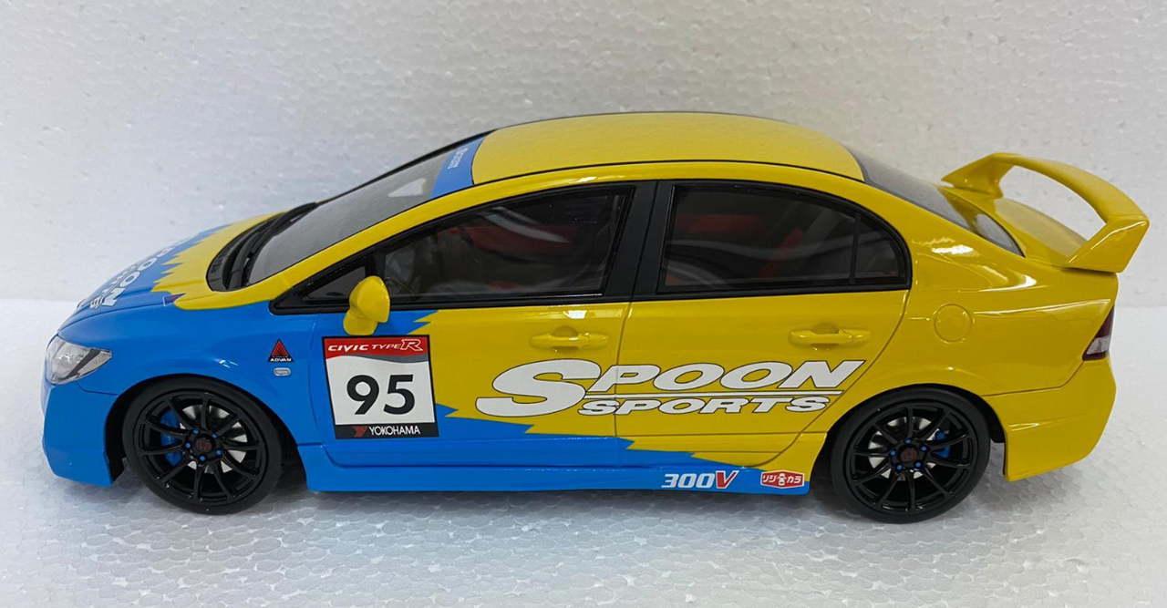 1/18 OTTO Honda Civic FD2 Spoon Resin Car Model