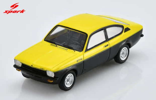 1/43 Spark 1976 Opel Kadett C GTE (Yellow & Black) Car Model