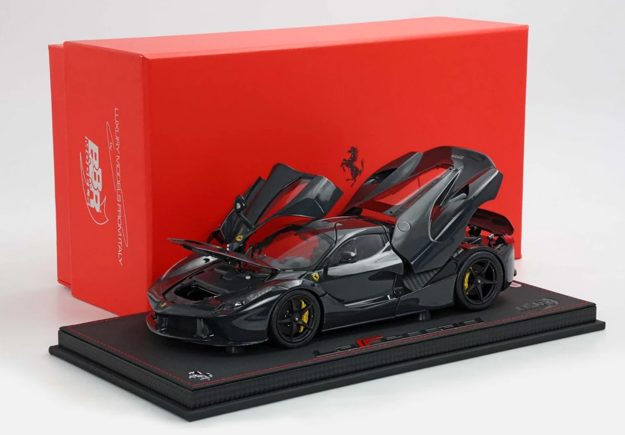 1/18 BBR Ferrari LaFerrari (Full Carbon Black) Diecast Car Model Limited 100 Pieces
