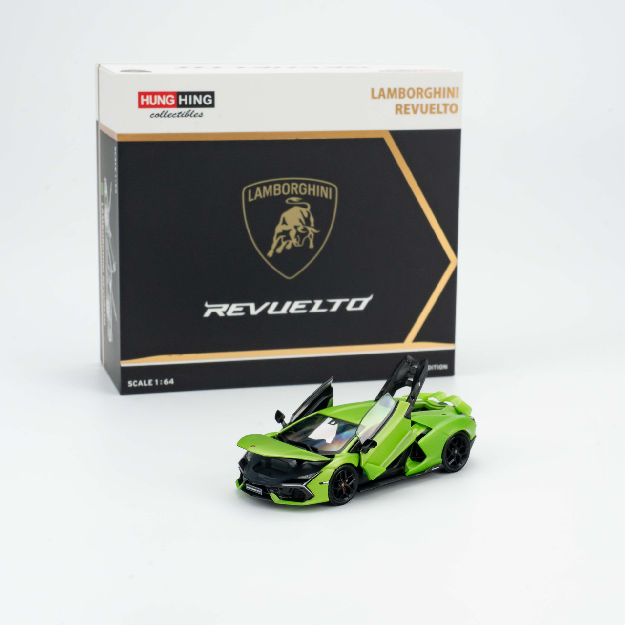 1/64 HH Collectibles Lamborghini Revuelto (Green) Diecast Car Model
