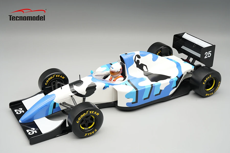 1/18 Tecnomodel Ligier JS39 1993 Australian GP Driver: M. Brundle Car #25 Limited Edition Car Model with Driver Figure