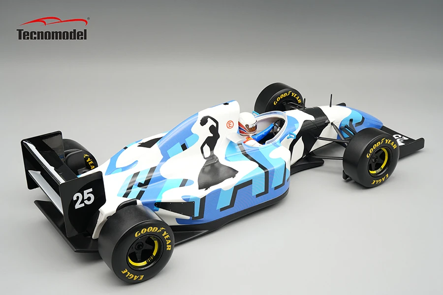 1/18 Tecnomodel Ligier JS39 1993 Australian GP Driver: M. Brundle Car #25 Limited Edition Car Model with Driver Figure