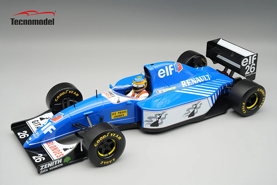 1/18 Tecnomodel Ligier JS39 1993 German GP Driver: M. Blundell Car #26 Limited Edition Car Model with Driver Figure