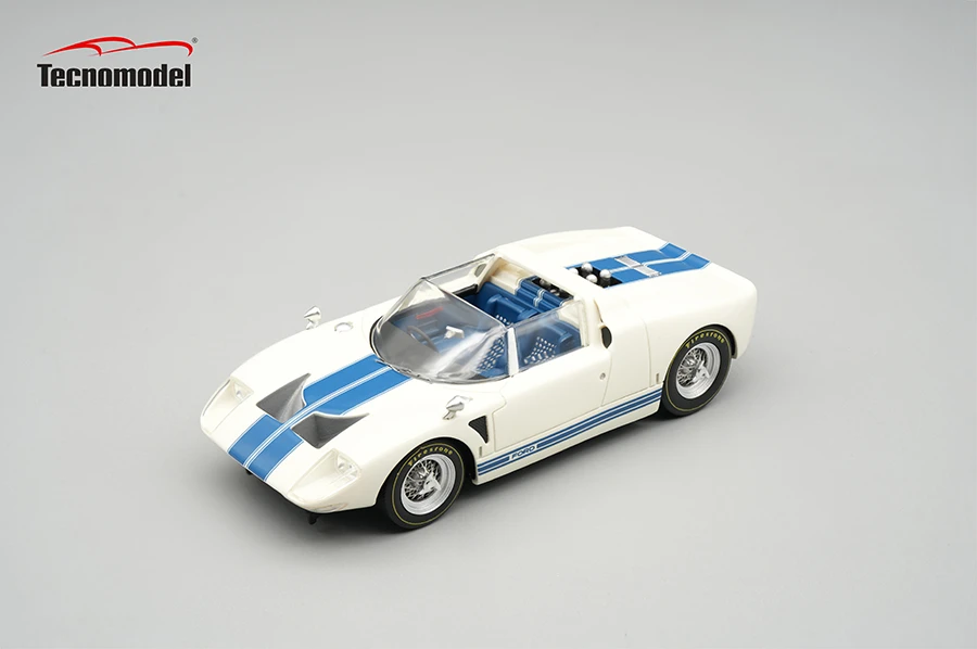 1/43 Tecnomodel Ford GT 40 Roadster X 1 1965 Press Car Limited Edition Car Model
