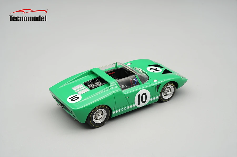 1/43 Tecnomodel Ford GT 40 Roadster X1  1965 1000 km Nurburgring Driver: Richard Attwood/John Whitmore Limited Edition Car Model