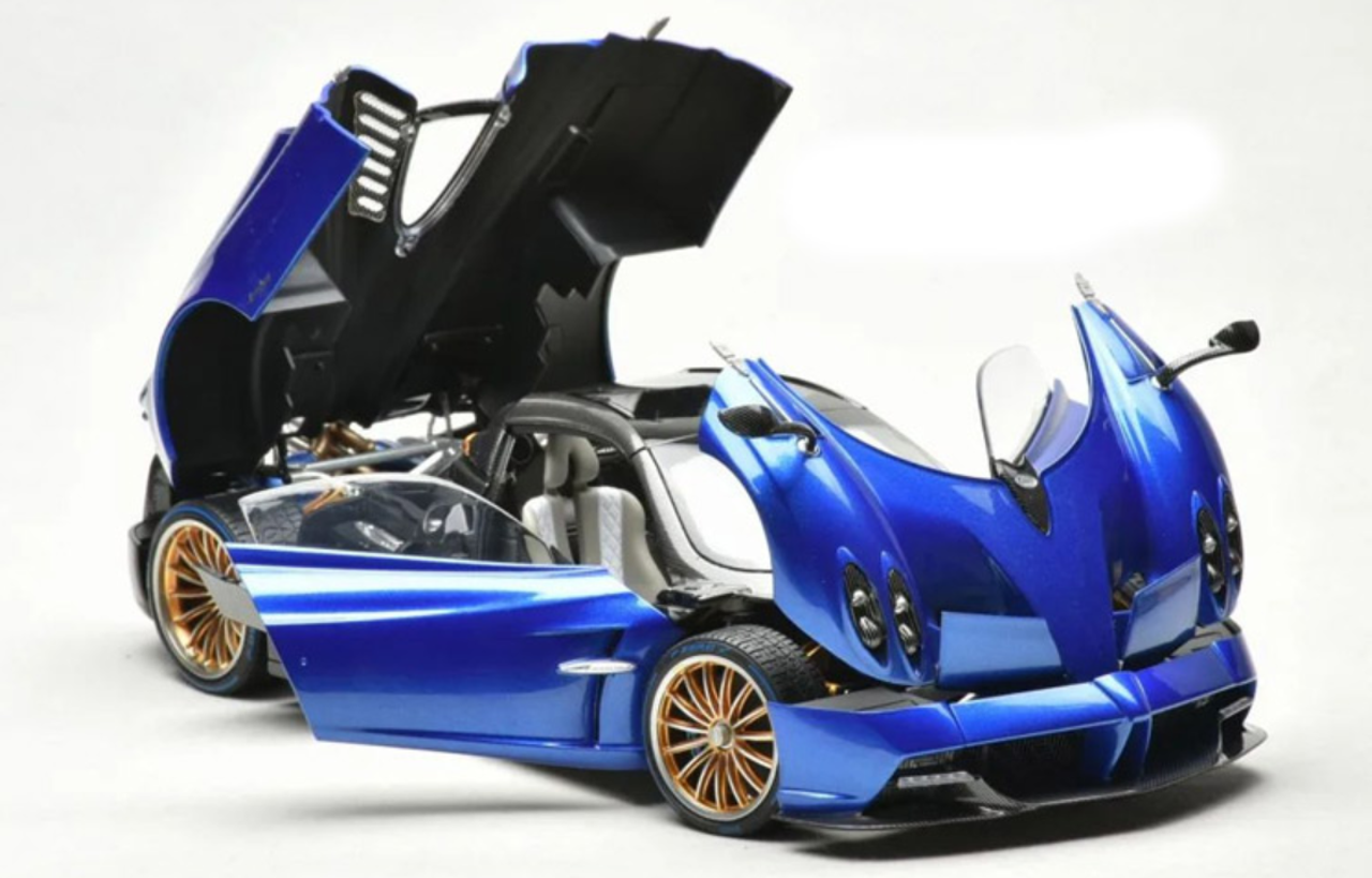 1/18 LCD Pagani Huayra Roadster (Blue) Diecast Car Model