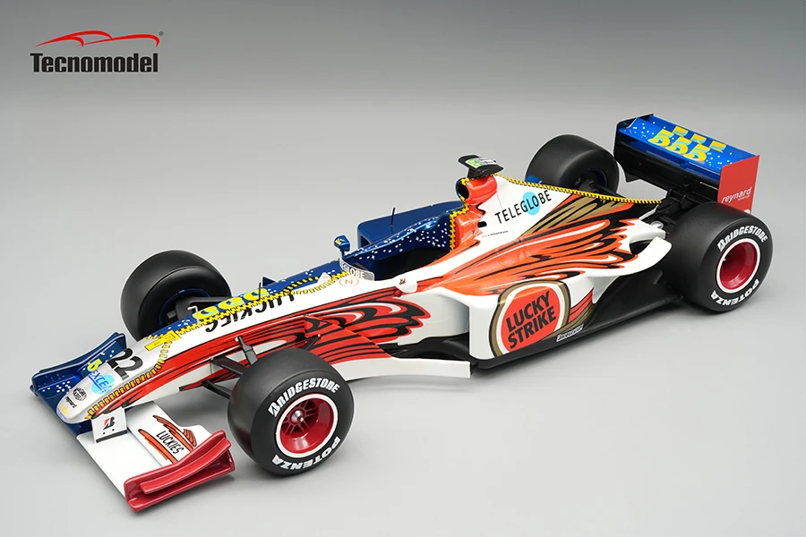 1/18 Tecnomodel Bar Supertec 1999 Monaco GP Driver: J.Villeneuve Car #22 Limited Edition Car Model