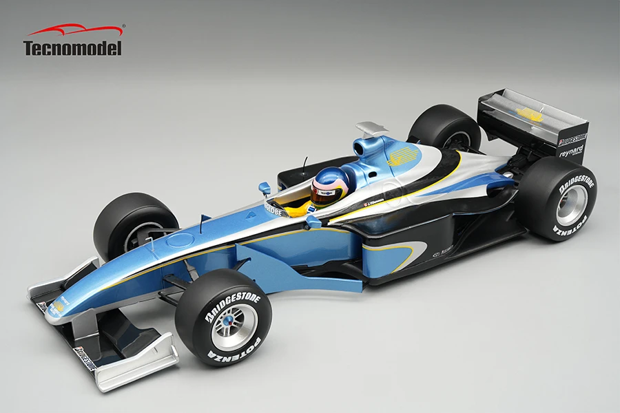 1/18 Tecnomodel Bar Supertec 1999 Spain Test Car Driver: J.Villeneuve Limited Edition Car Model with Driver Figure