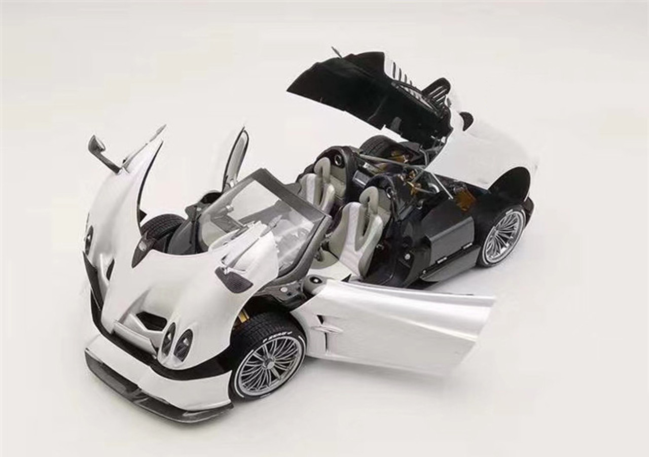 1/18 LCD Pagani Huayra Roadster (White) Diecast Car Model