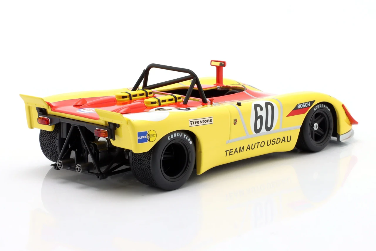 1/18 Werk83 1971 Porsche 908/02 #60 24h LeMans Hans-Dieter Weigel, Claude Haldi Diecast Car Model