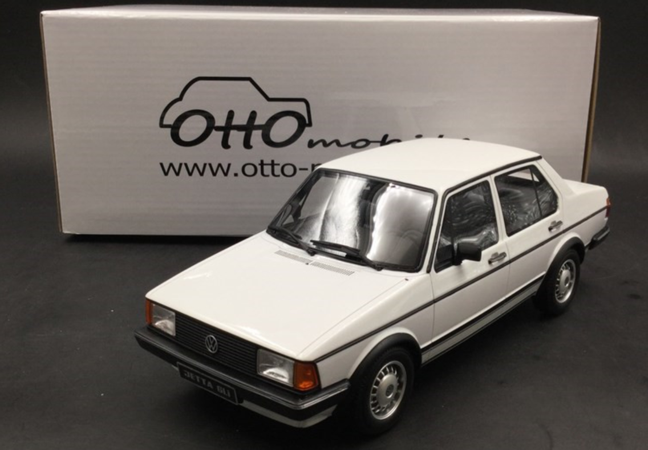 1/18 OTTO Volkswagen VW Jetta Mk1 GLI (White) Resin Car Model