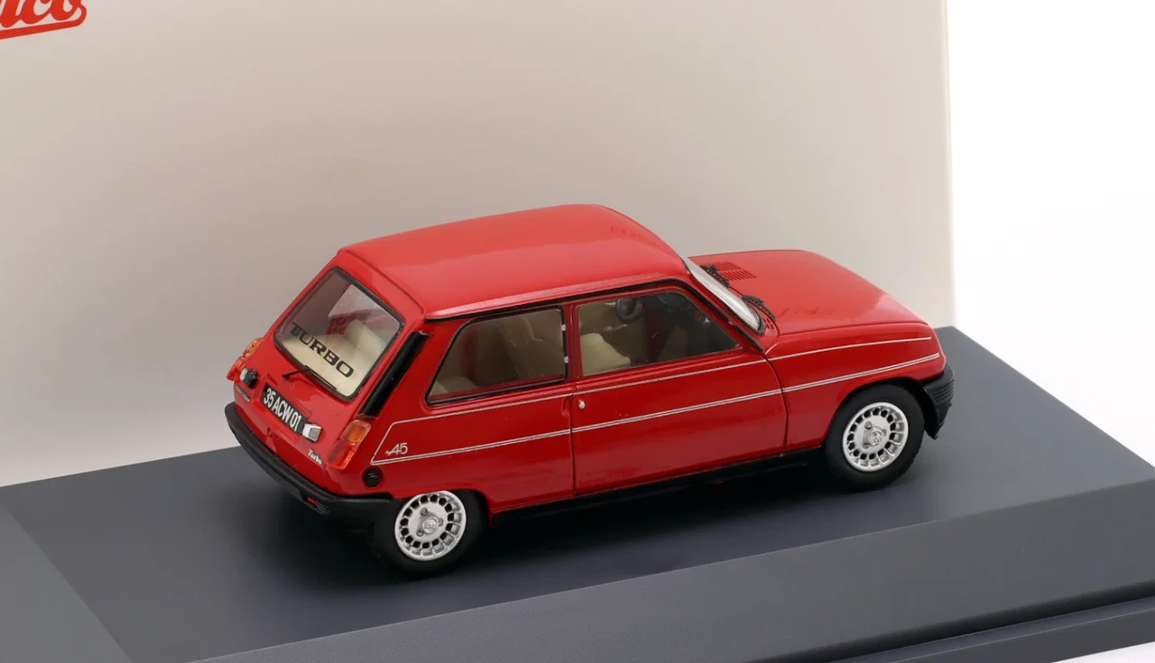 1/43 Schuco 1982 Renault 5 Alpine Turbo 1 (Red) Car Model