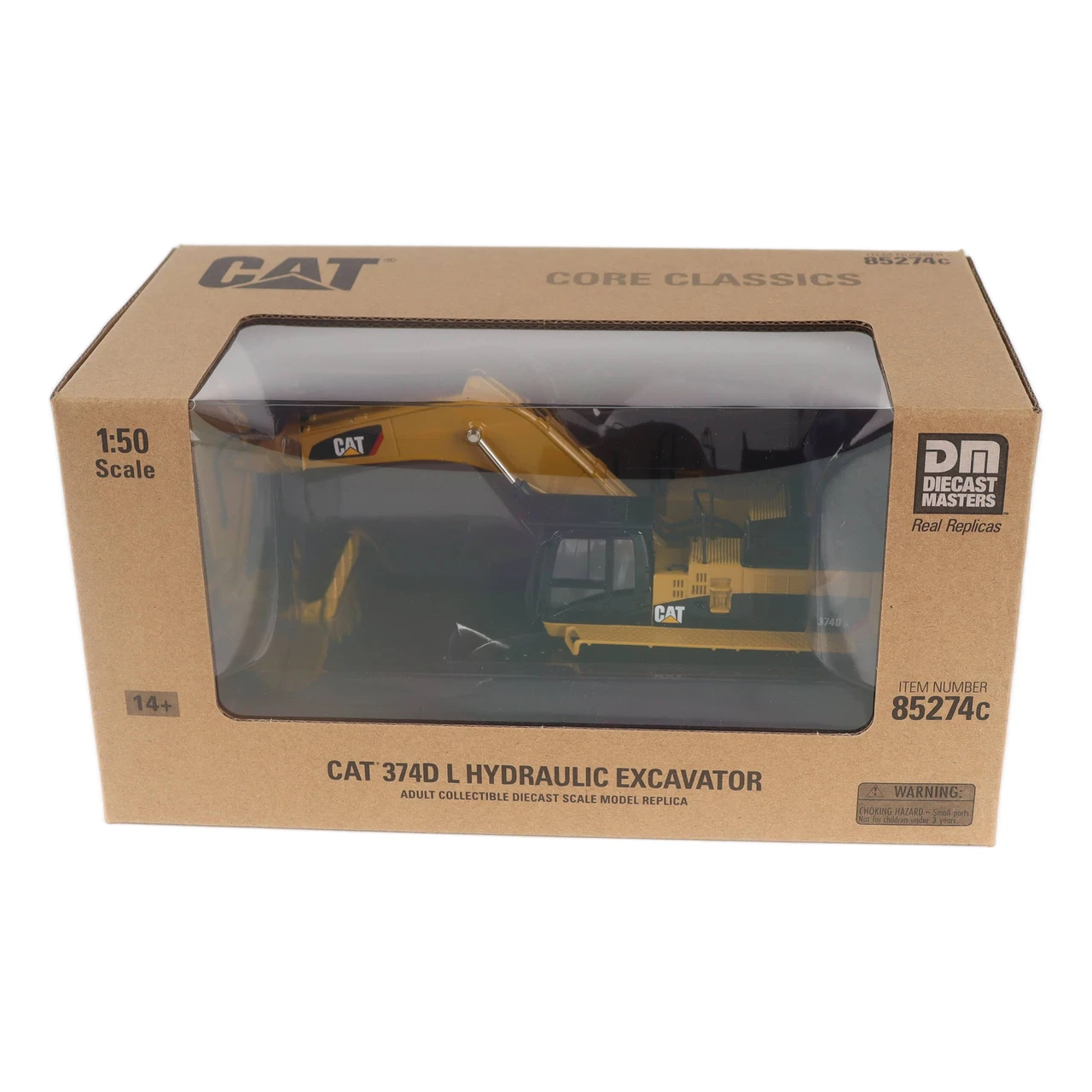 1/50 Diecast Masters Cat 374D L Hydraulic Excavator Diecast Model