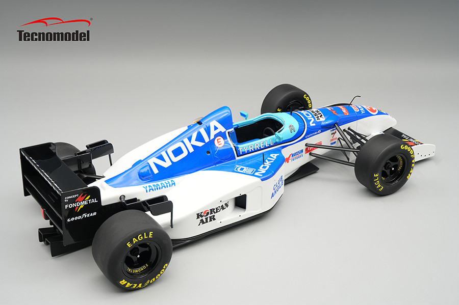 1/18 Tecnomodel Tyrrell-Yamaha 1995 British GP Driver: Uko Katayama Car #3 Limited Edition Car Model